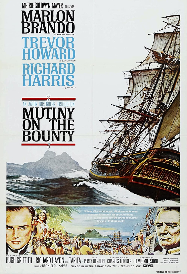 mutiny on the bounty marlon brando movies